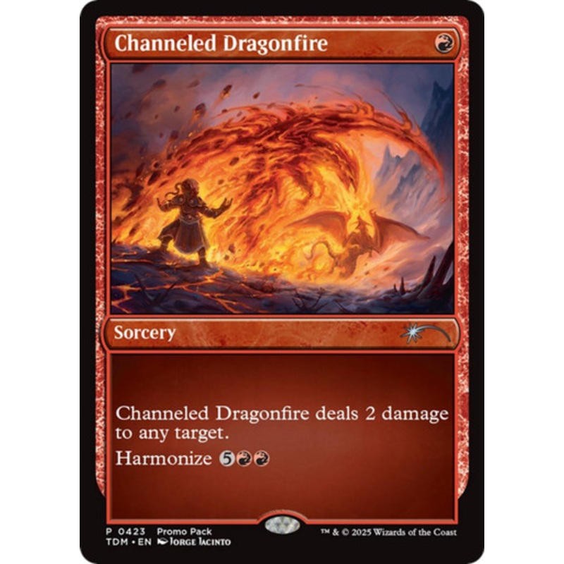 Channeled Dragonfire (Promo Pack Non-Foil) | Tarkir: Dragonstorm