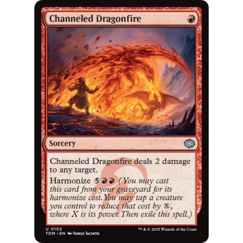 Channeled Dragonfire | Tarkir: Dragonstorm
