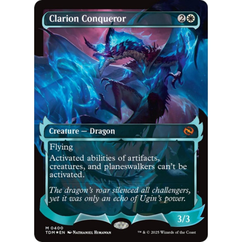 Clarion Conqueror (Ghostfire Foil) | Tarkir: Dragonstorm