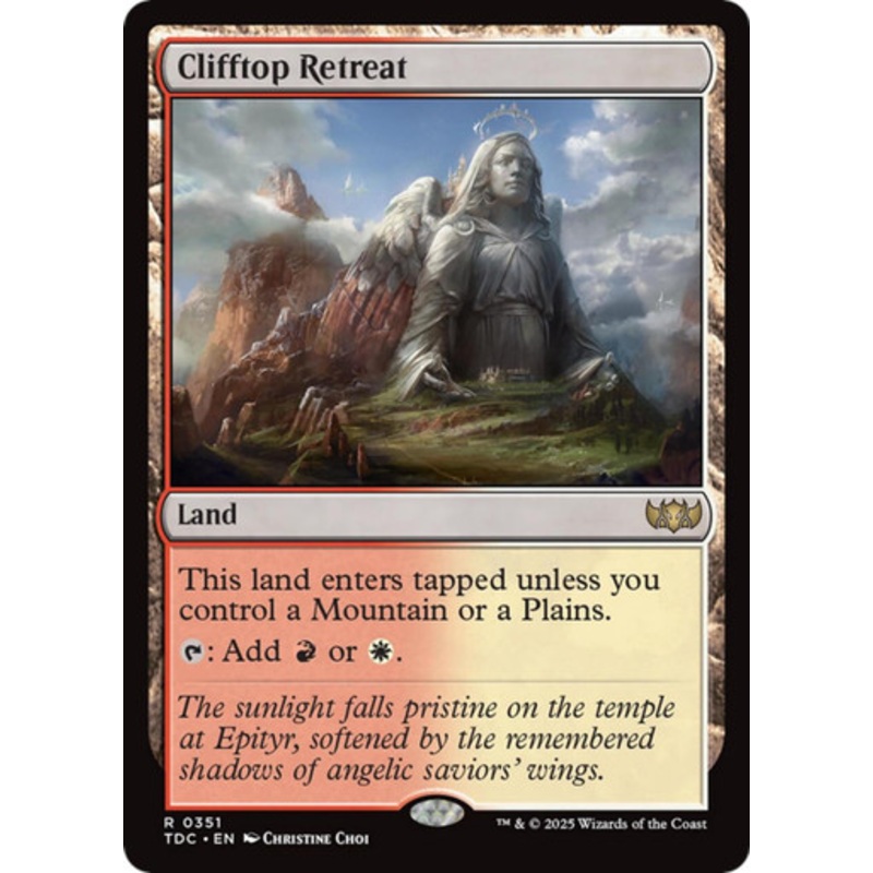 Clifftop Retreat | Tarkir: Dragonstorm Commander