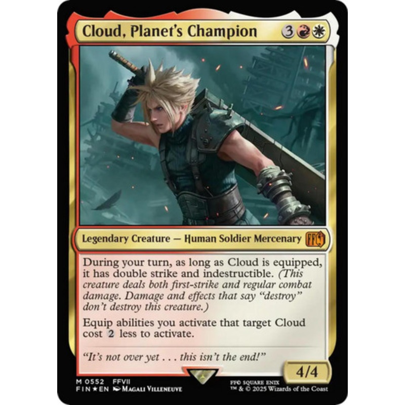 Cloud, Planet’s Champion (Foil) | FINAL FANTASY