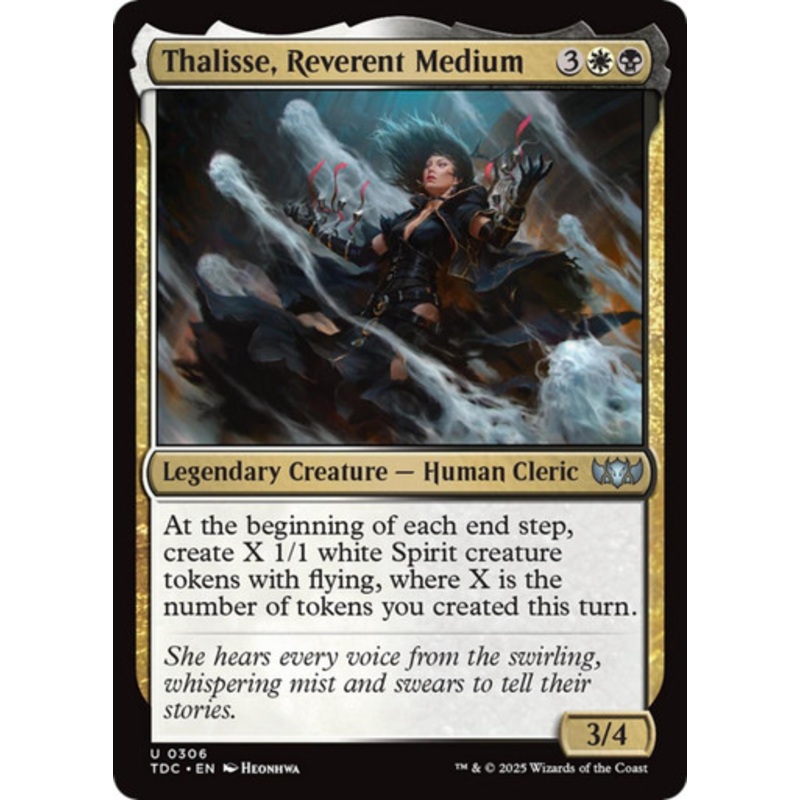 Thalisse, Reverent Medium