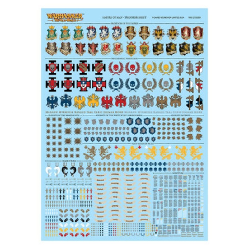 Warhammer: The Old World – Empire of Man: Transfer Sheet