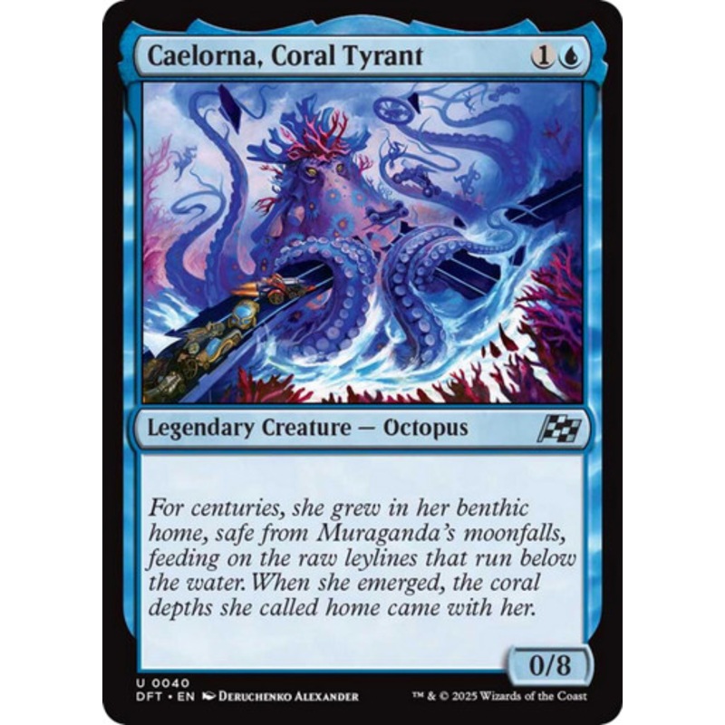 Caelorna, Coral Tyrant (Foil) | Aetherdrift