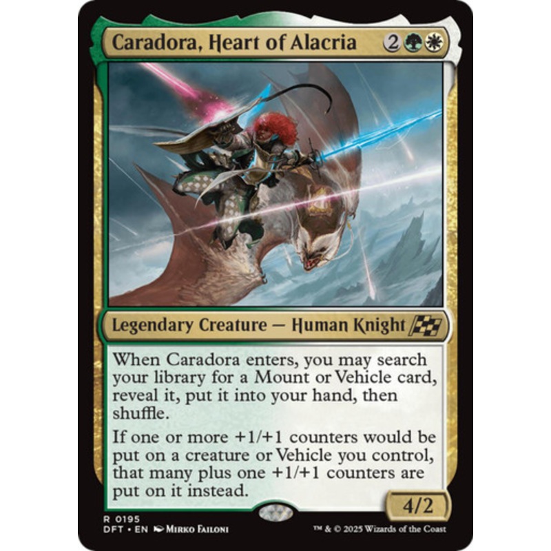 Caradora, Heart of Alacria (Foil) | Aetherdrift