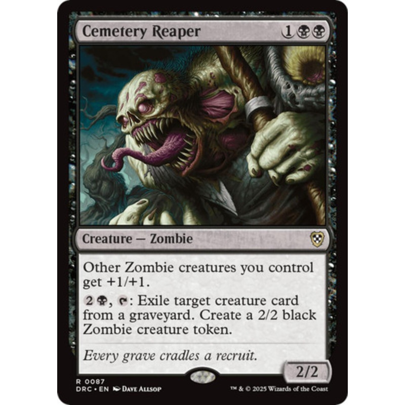 Cemetery Reaper | Aetherdrift Commander