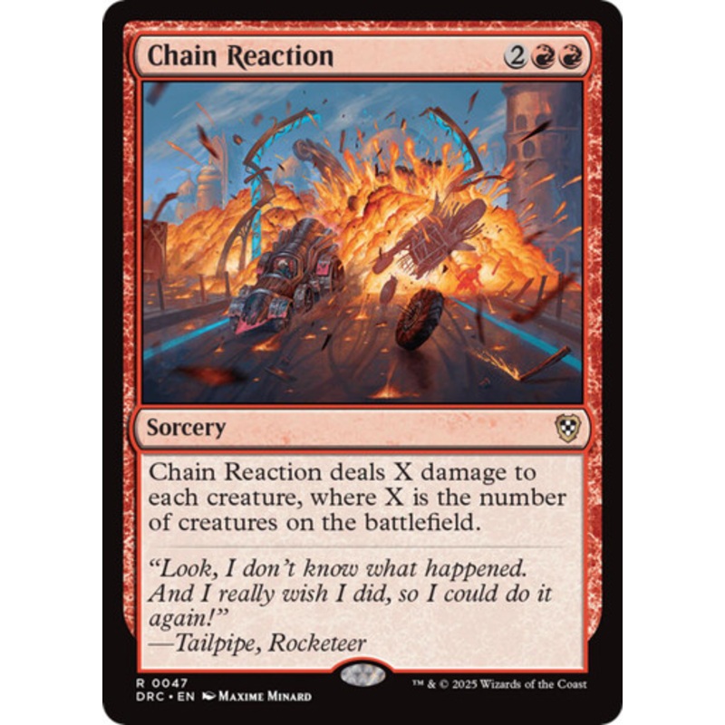 Chain Reaction | Aetherdrift Commander