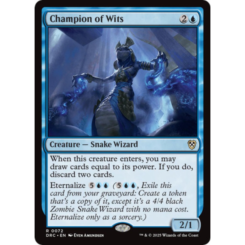 Champion of Wits | Aetherdrift Commander