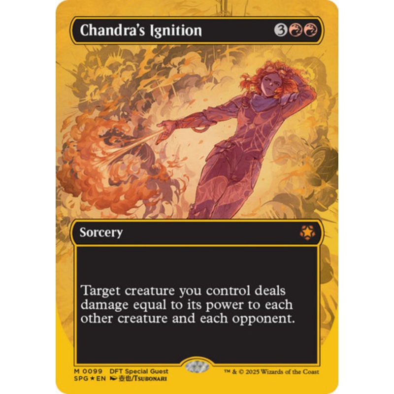 Chandra’s Ignition (Borderless First-Place Foil) | Special Guests