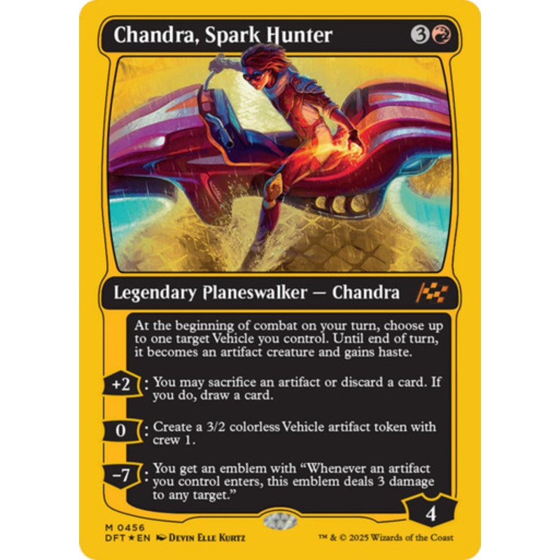 Chandra, Spark Hunter (First-Place Foil) | Aetherdrift