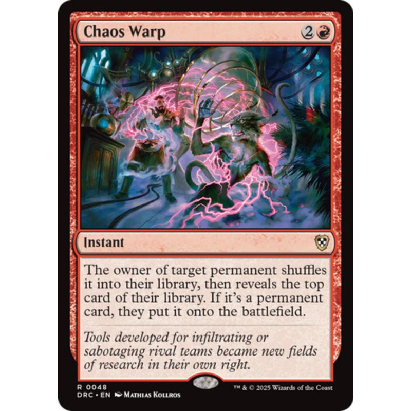 Chaos Warp | Aetherdrift Commander