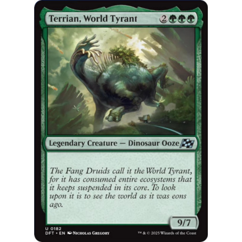 Terrian, World Tyrant (Foil) | Aetherdrift