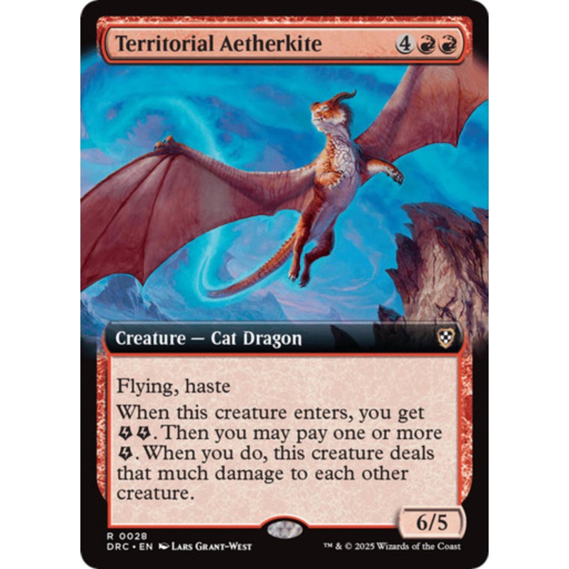 Territorial Aetherkite (Extended Art) | Aetherdrift Commander