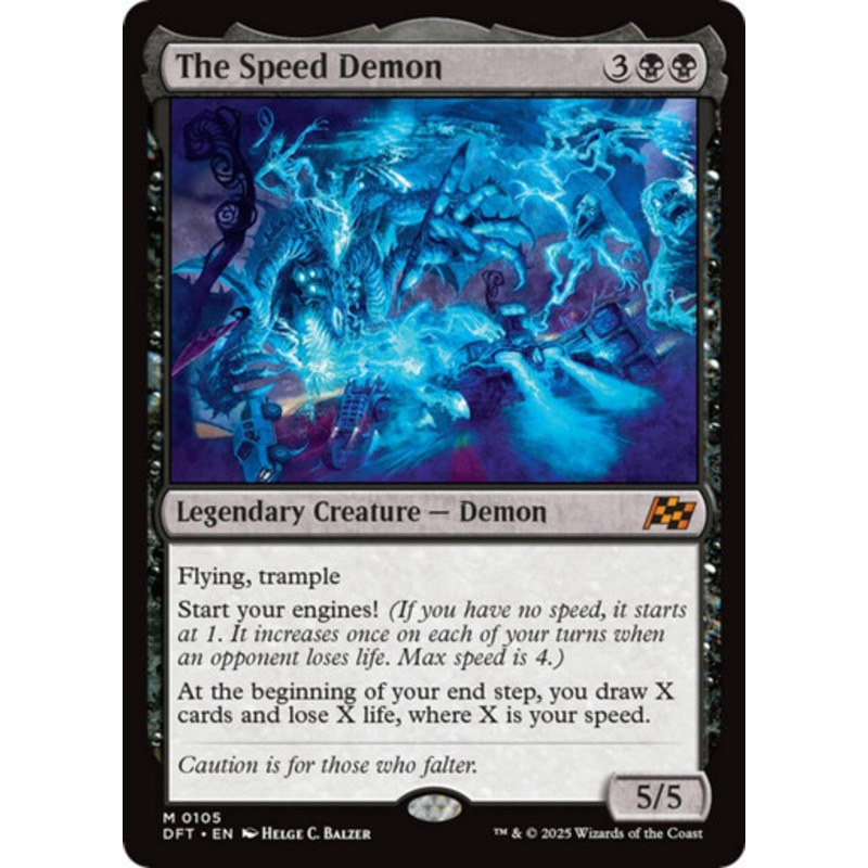 The Speed Demon (Foil) | Aetherdrift