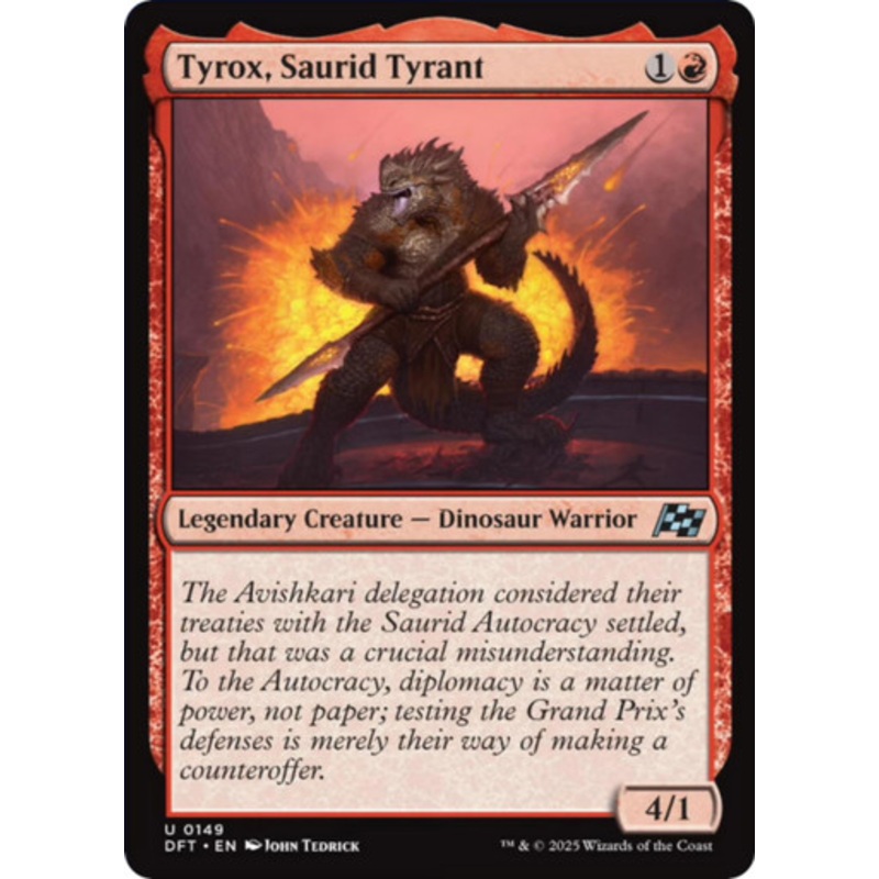 Tyrox, Saurid Tyrant | Aetherdrift