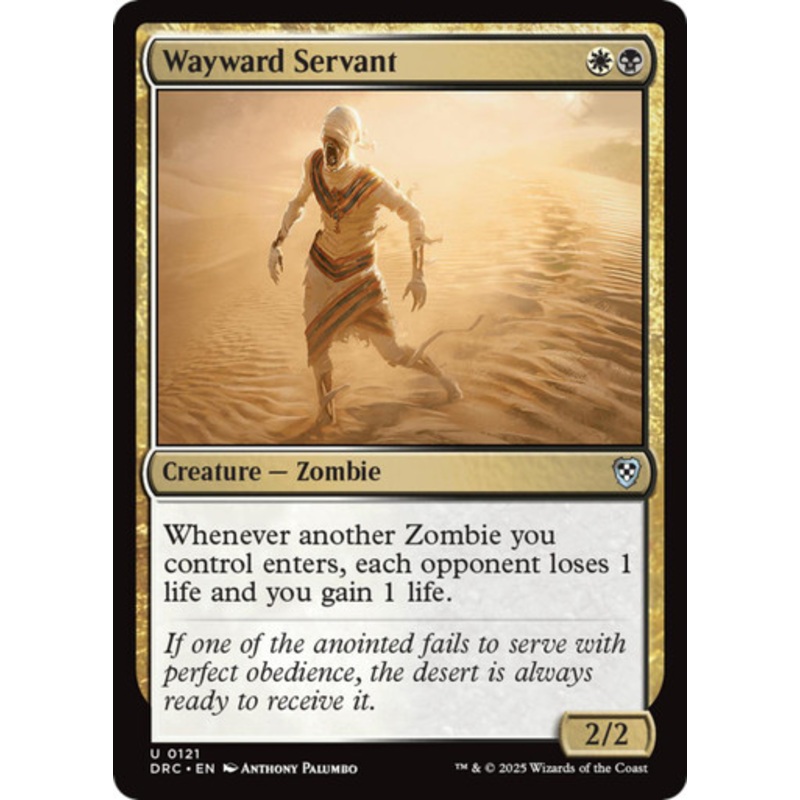Wayward Servant | Aetherdrift Commander
