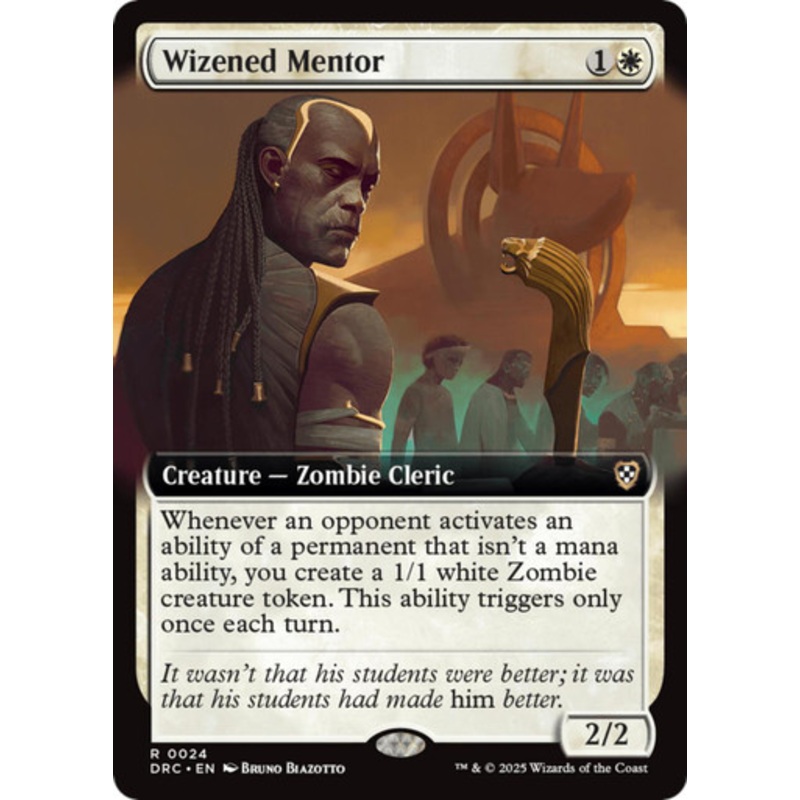 Wizened Mentor (Extended Art) | Aetherdrift Commander