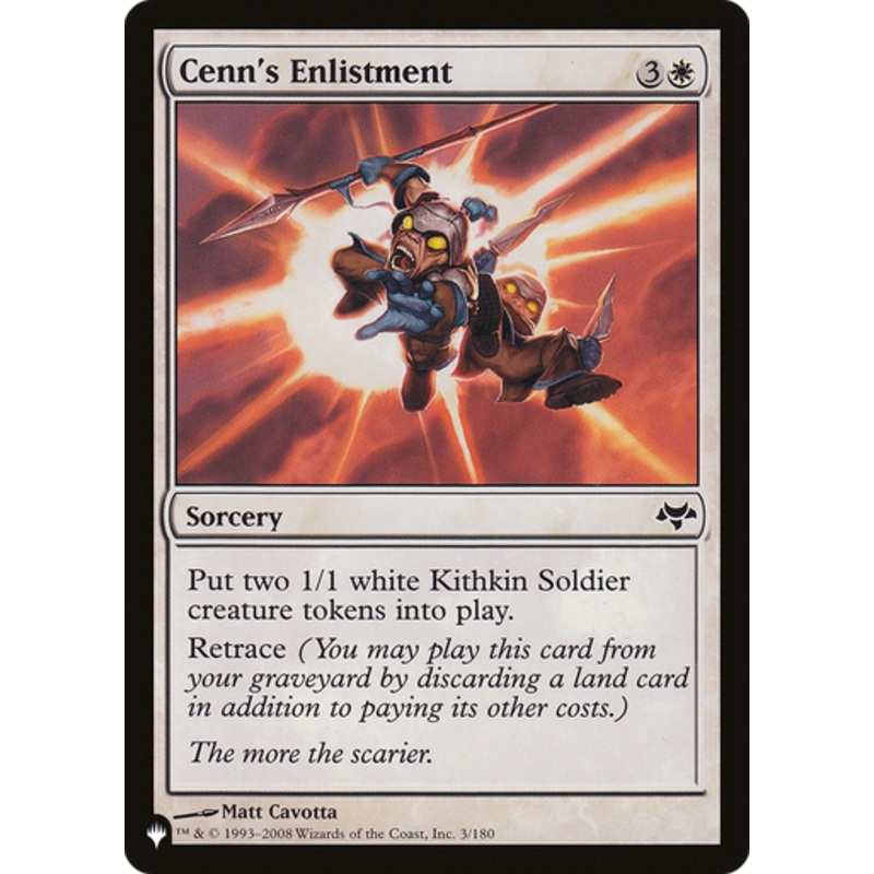 Cenn’s Enlistment (The List Reprint) | Eventide