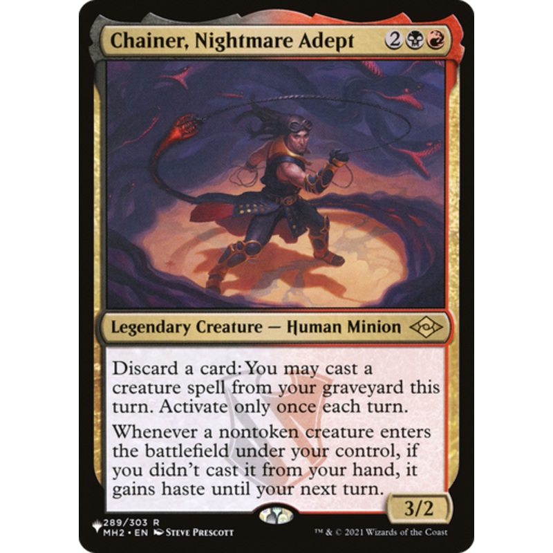 Chainer, Nightmare Adept (The List Reprint) | Modern Horizons 2