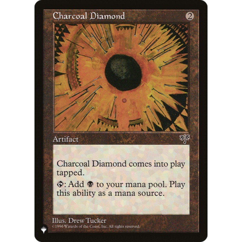 Charcoal Diamond (The List Reprint) | Mirage