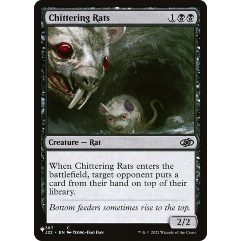 Chittering Rats (The List Reprint) | Jumpstart 2022