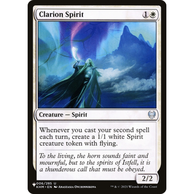 Clarion Spirit (The List Reprint) | Kaldheim