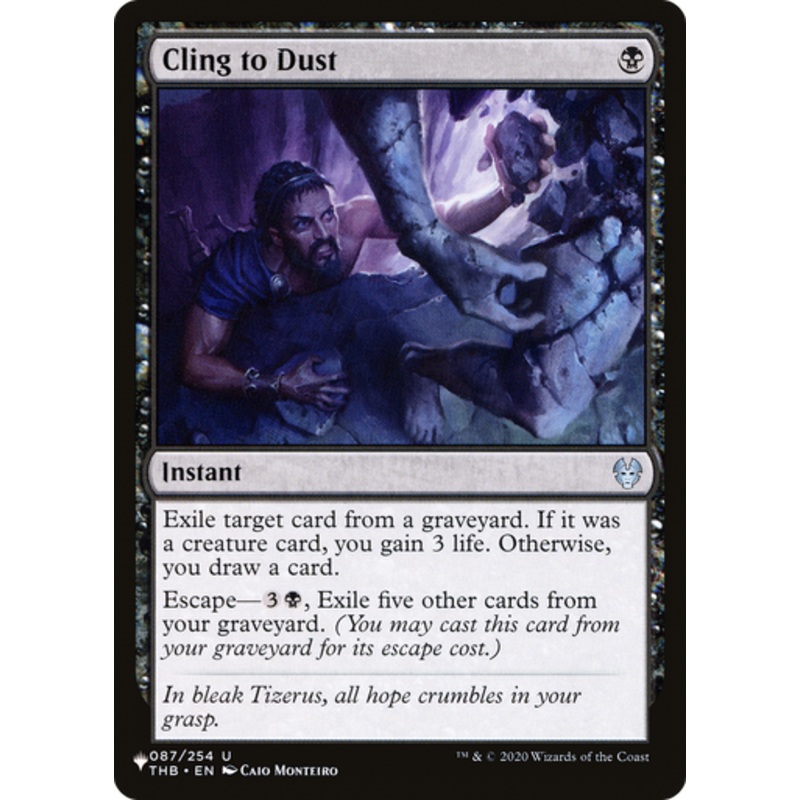 Cling to Dust (The List Reprint) | Theros Beyond Death