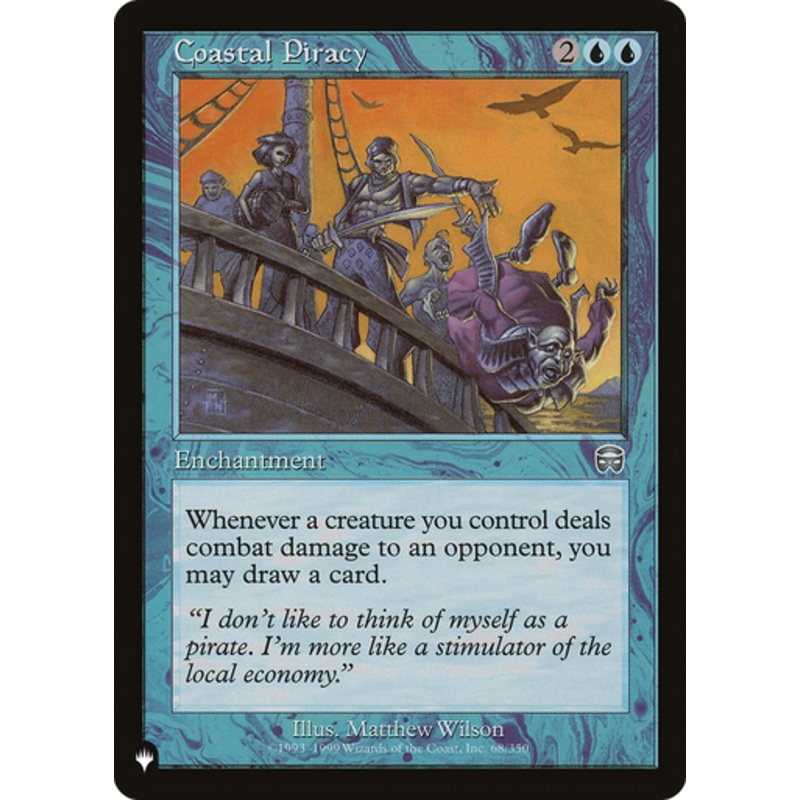 Coastal Piracy (The List Reprint) | Mercadian Masques