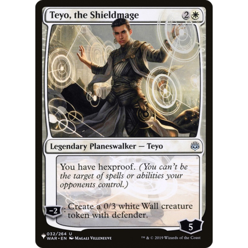 Teyo, the Shieldmage (The List Reprint) | War of the Spark