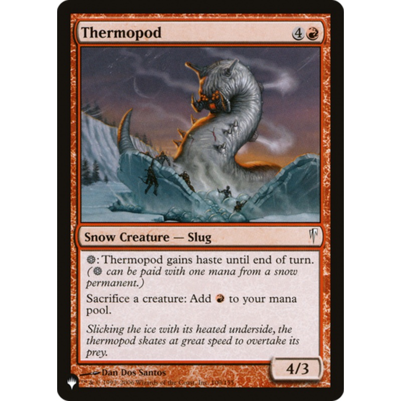 Thermopod (The List Reprint) | Coldsnap