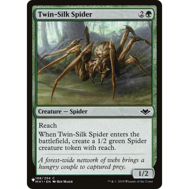 Twin-Silk Spider (The List Reprint) | Modern Horizons