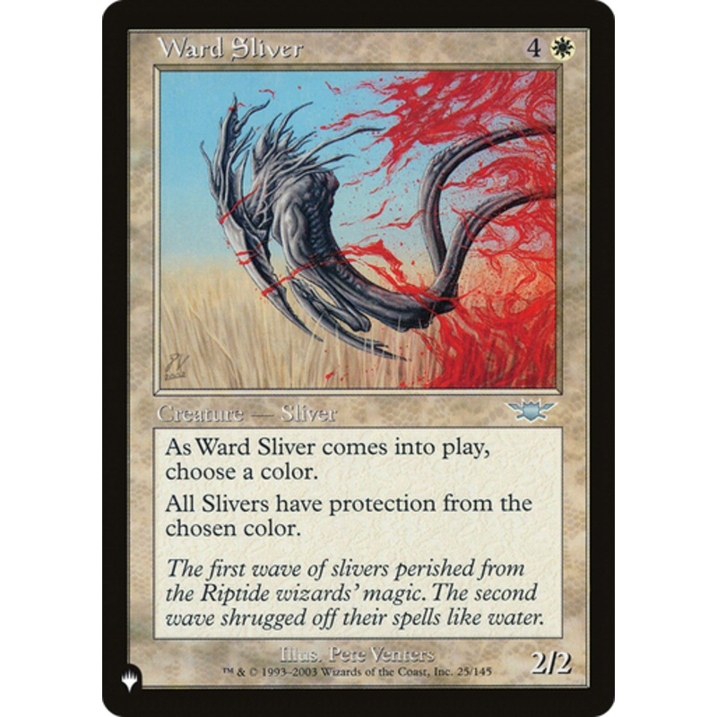 Ward Sliver (The List Reprint) | Legions