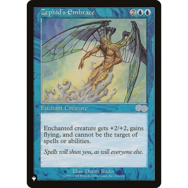 Zephid’s Embrace (The List Reprint) | Urza’s Saga