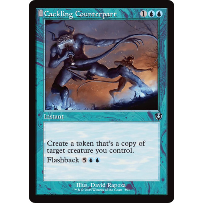 Cackling Counterpart (Retro Frame) | Innistrad Remastered
