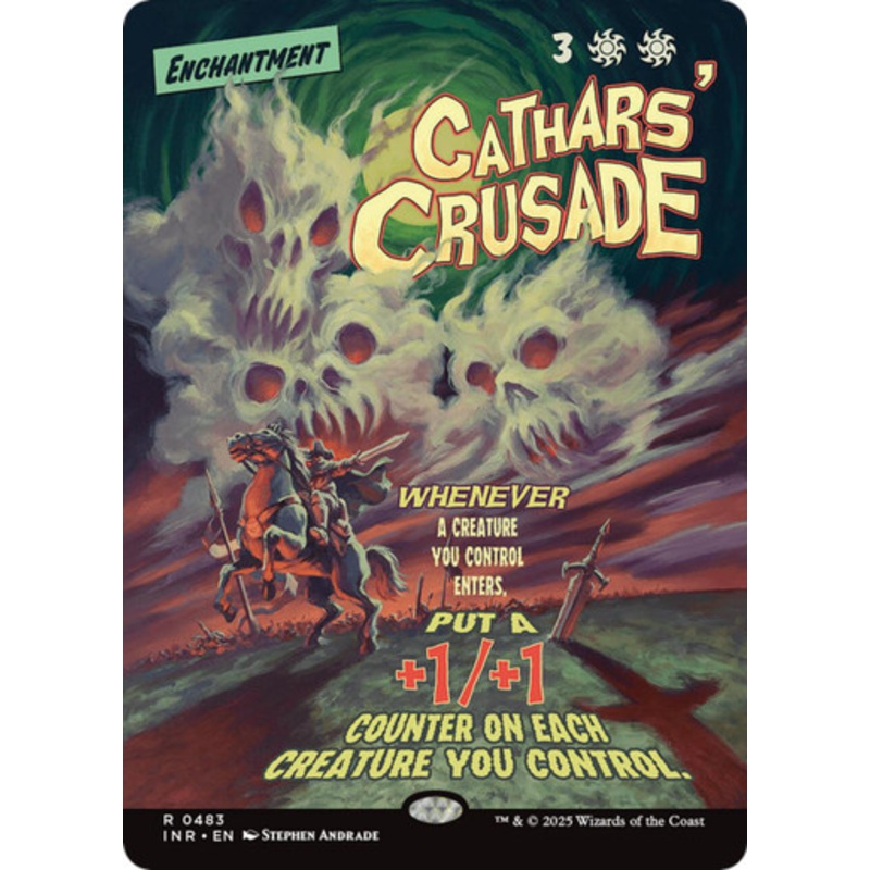 Cathars’ Crusade (Movie Poster) | Innistrad Remastered