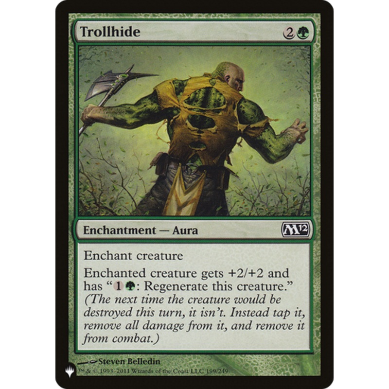 Trollhide (The List Reprint) | Magic 2012 Core Set