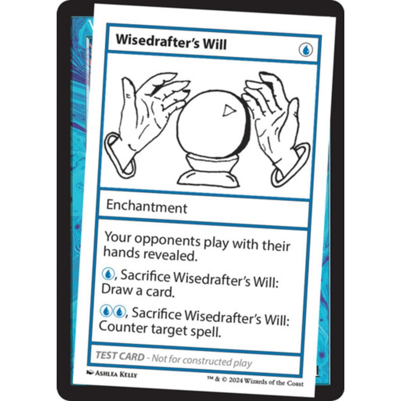 Wisedrafter’s Will (Playtest Card – Mystery Booster 2) | Mystery Booster 2