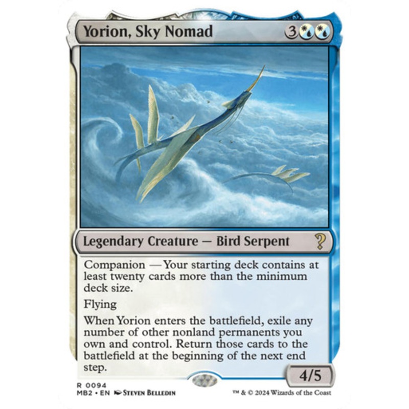 Yorion, Sky Nomad | Mystery Booster 2