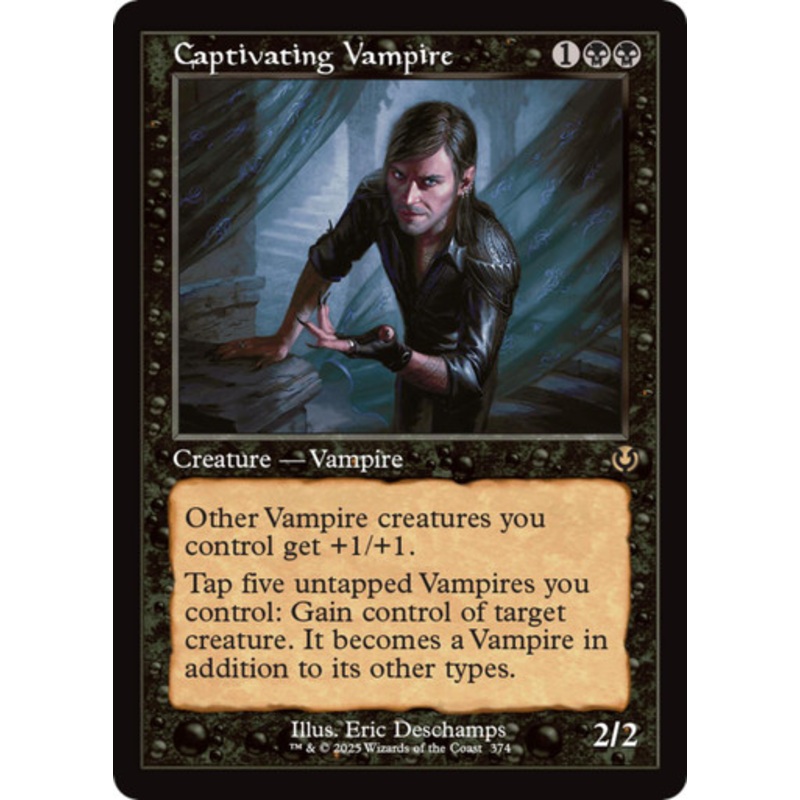Captivating Vampire (Retro Frame)