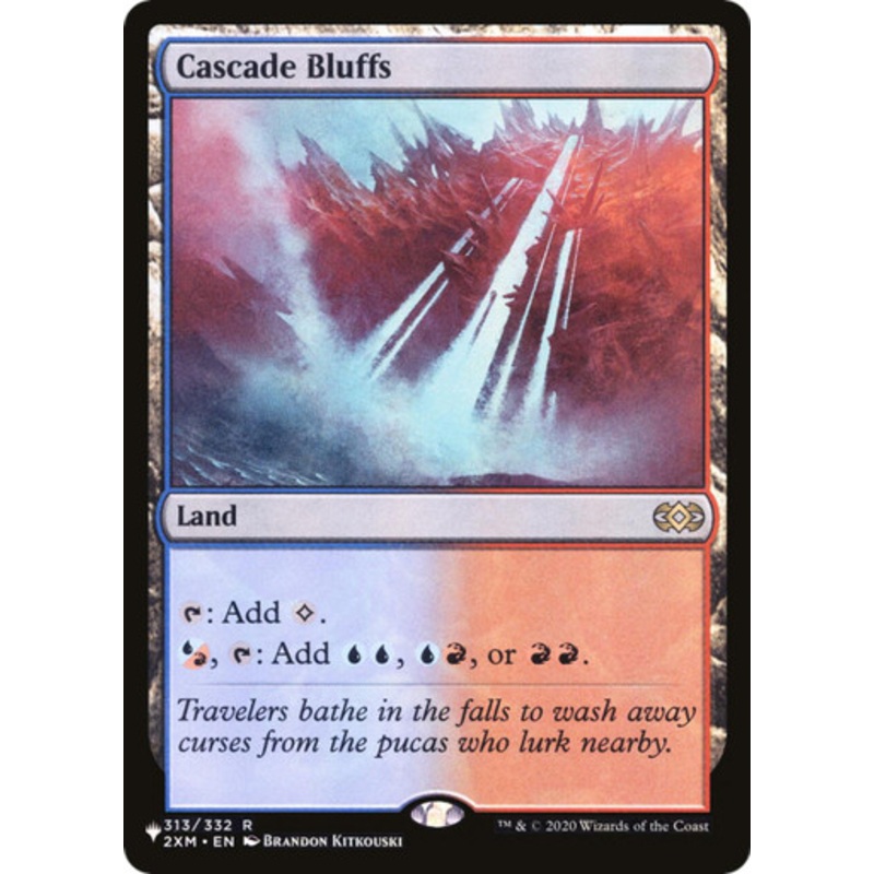 Cascade Bluffs (The List Reprint) | Double Masters