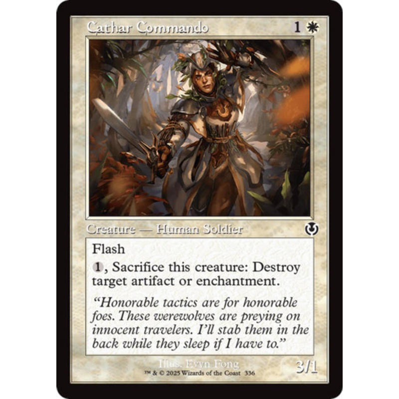 Cathar Commando (Retro Frame) | Innistrad Remastered