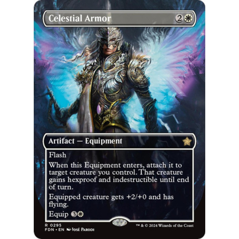 Celestial Armor (Borderless Art) | Foundations