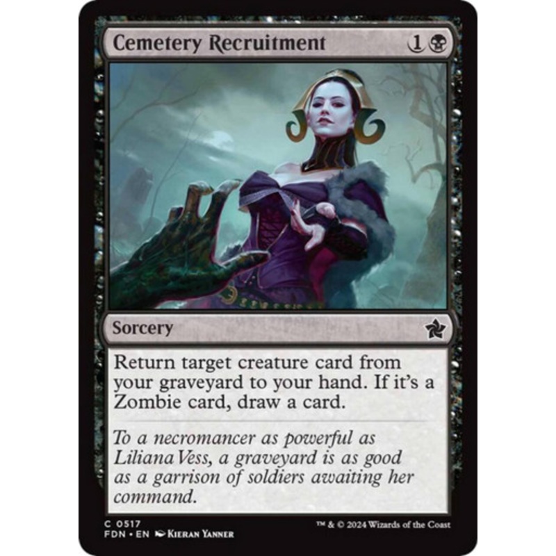Cemetery Recruitment | Foundations