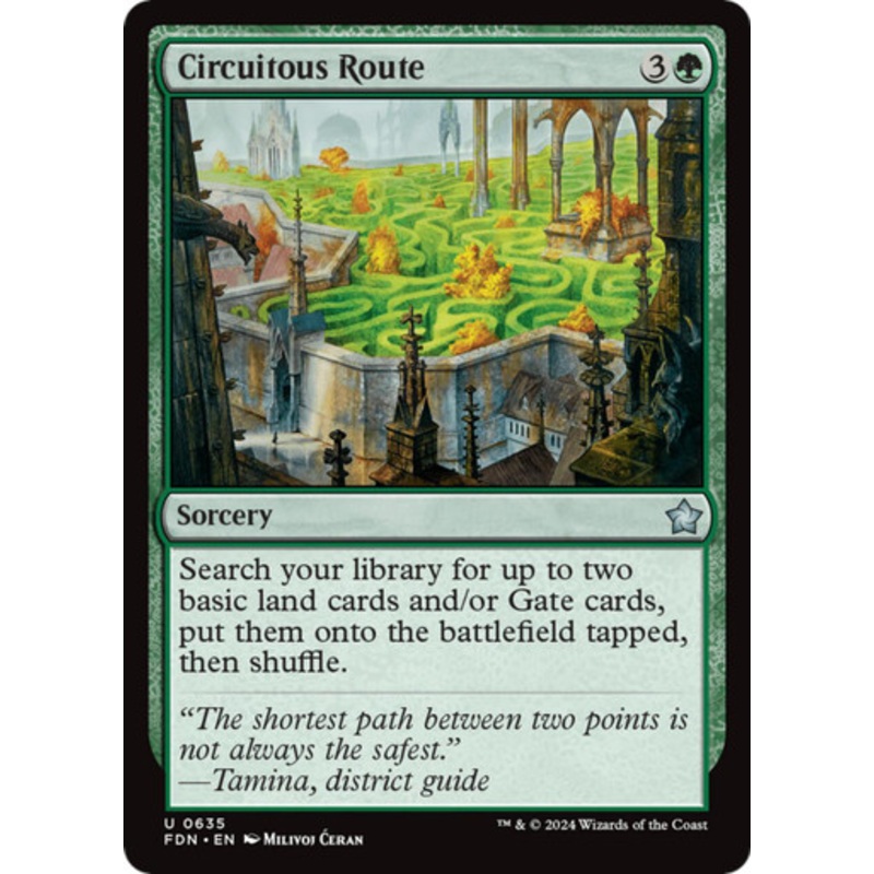 Circuitous Route | Foundations