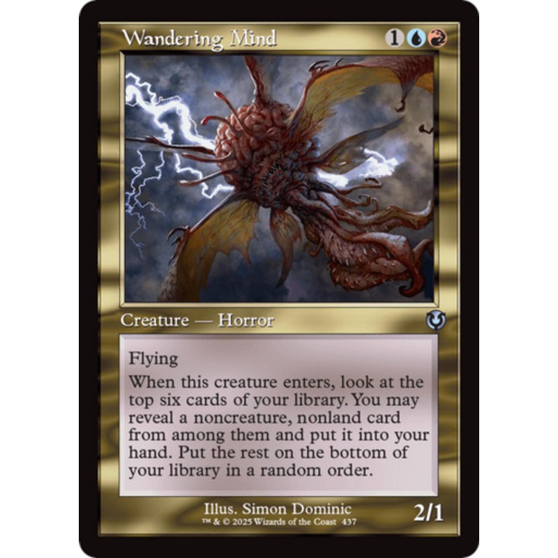 Wandering Mind (Retro Frame) | Innistrad Remastered