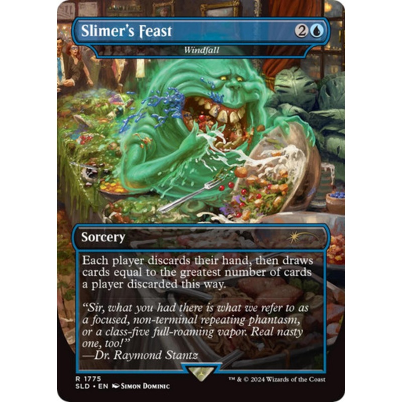 Windfall [Slimer’s Feast] (Borderless Foil) (Secret Lair – Ghostbusters: Slimer) | Secret Lair Drops