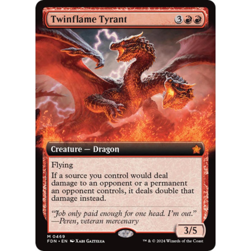 Twinflame Tyrant (Extended Art) | Foundations