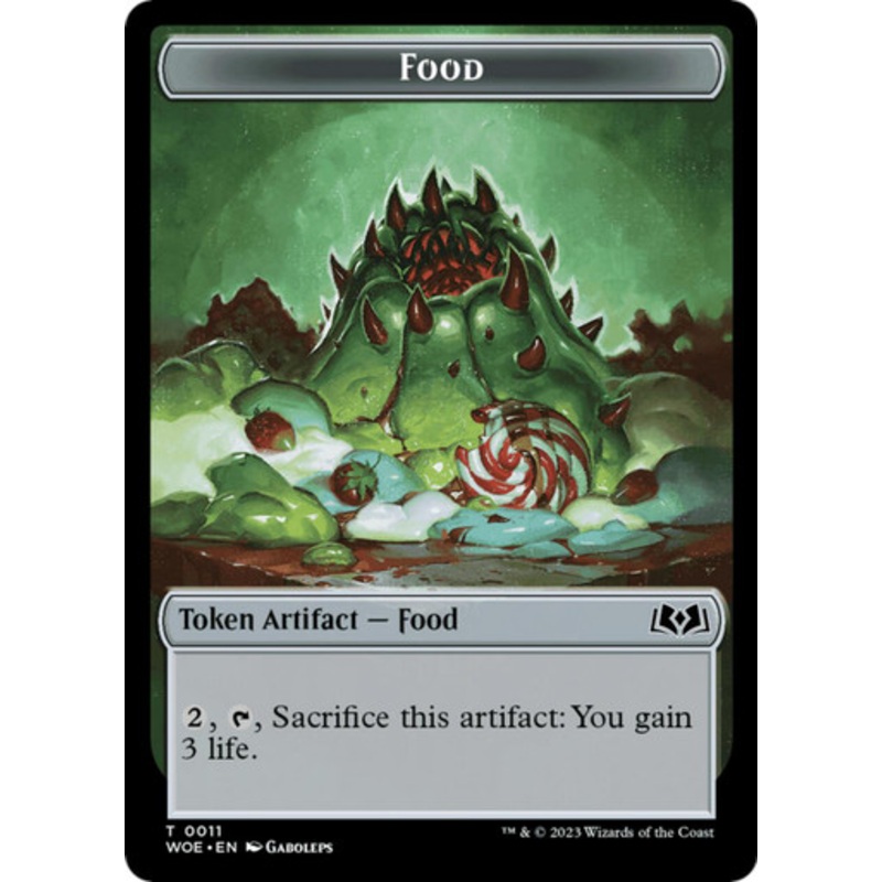 Wilds of Eldraine – Food (#11) Token | Wilds of Eldraine
