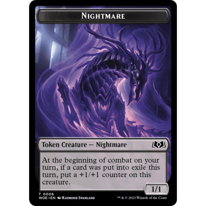 Wilds of Eldraine – Nightmare Token | Wilds of Eldraine