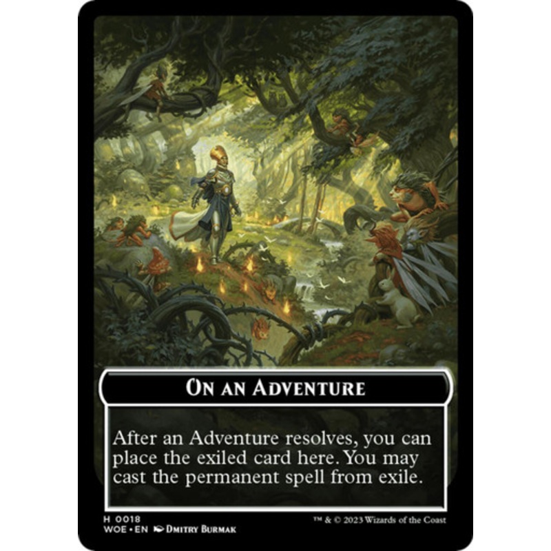 Wilds of Eldraine – On An Adventure Token | Wilds of Eldraine